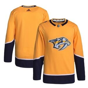 Adidas Authentic NHL Nashville Predators  Hockey Jersey New Men's Size‎ 54  $190